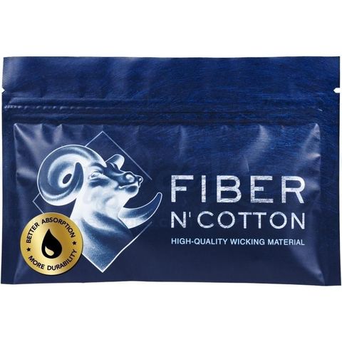 Fiber n' Cotton V2 Premium Cotton On White Background