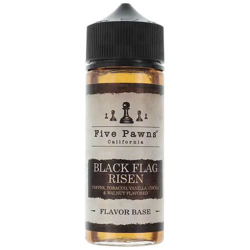 Five Pawns 100ml 50/50 Shortfill E-Liquid Black Flag Risen