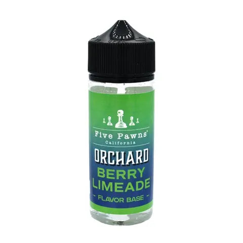 five pawns orchard blends berry limeade on white background