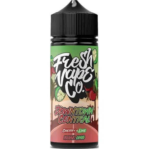 Fresh Vape Co 100ml Shortfill Downtown Central On White Background