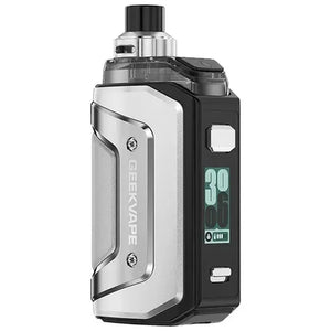 Geekvape Aegis Hero 5 Pod Vape Kit Steel Silver