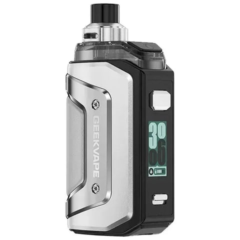Geekvape Aegis Hero 5 Pod Vape Kit Steel Silver