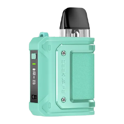 geekvape aegis hero q cyan on black background