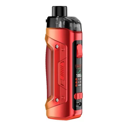 Geekvape B100 (Boost Pro 2) Pod Kit Golden Red On White Background