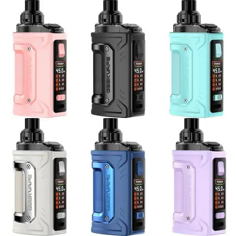 GeekVape H45 Classic Aegis Hero 2 Pod Kit On White Background