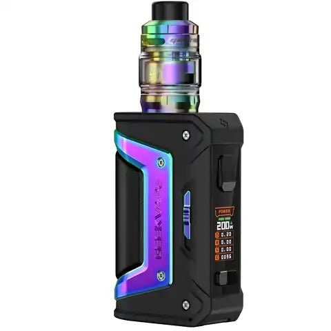 GeekVape L200 Classic 200W Kit Rainbow On White Background