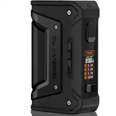 GeekVape L200 Classic 200w Mod Black On White Background