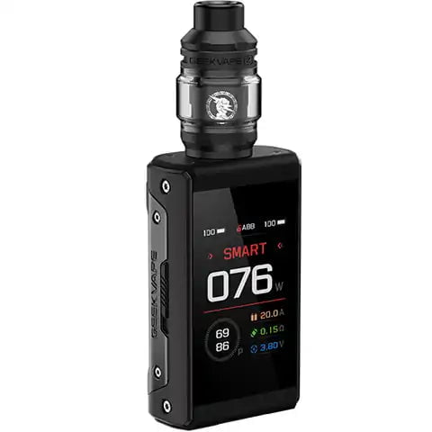 GeekVape T200 Aegis Touch Kit Black On White Background