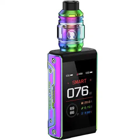 GeekVape T200 Aegis Touch Kit Rainbow On White Background