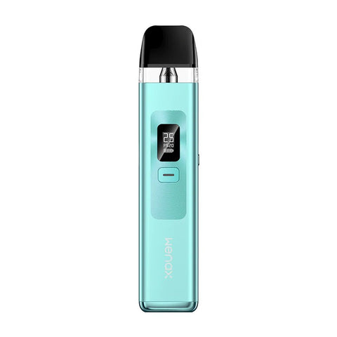 GeekVape Wenax Q Kit Turquoise Green On White Background