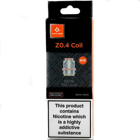 GeekVape Z Series Mesh Coils Z0.4 Coil On White Background