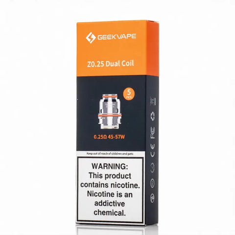 GeekVape Z Series Replacement Coils Z0.25ohm Dual