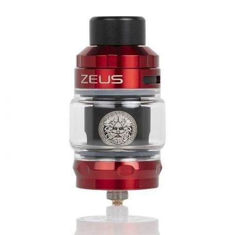 Geekvape Zeus Subohm Tank Red On White Background