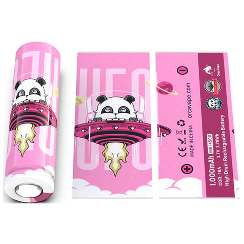Gerobak & Orca Vape 3 in 1 14500 Battery Wraps