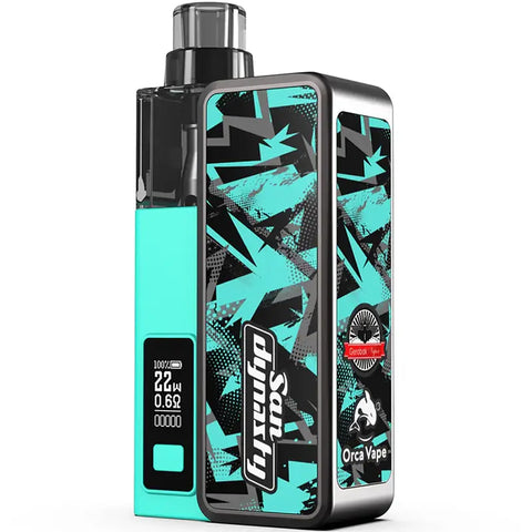 Gerobak & Orca Vape San Dynasty Pod Vape Kit Ocean Blue
