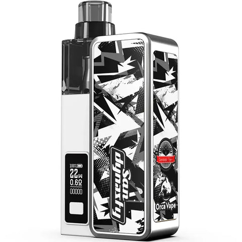 Gerobak & Orca Vape San Dynasty Pod Vape Kit Polar White