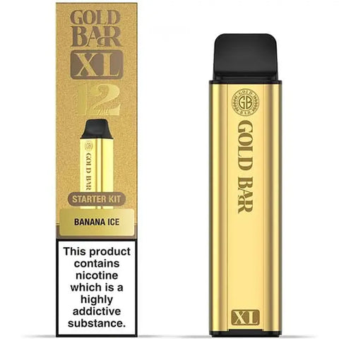 Gold Bar XL Prefilled Pod Kit Banana Ice