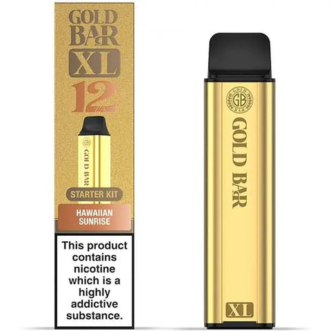 Gold Bar XL Prefilled Pod Kit Hawaiian Sunrise
