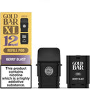 Gold Bar XL Replacement Pods Berry Blast