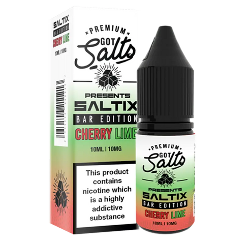 Got Salts SALTIX Cherry Lime Bar Edition Nic Salt 10ml