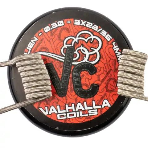 Handmade Coils By Vaperz Cloud On White Background