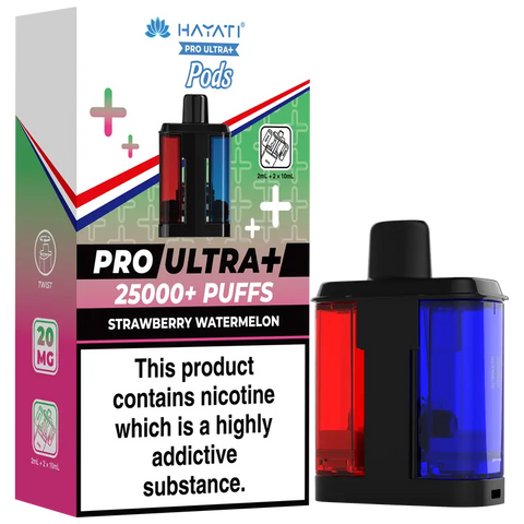 Hayati Pro Ultra Plus 25K Refill Pods Strawberry Watermelon