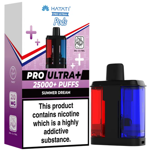 Hayati Pro Ultra Plus 25K Refill Pods Summer Dream