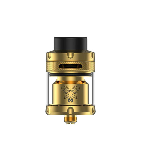 Hellvape Dead Rabbit M RTA Gold On White Background