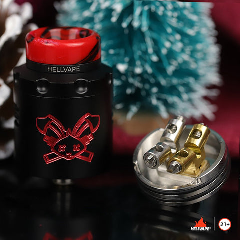 Hellvape Dead Rabbit RDA V3 On White Background