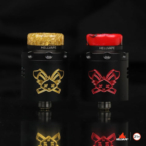 Hellvape Dead Rabbit RDA V3 On White Background