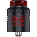 Hellvape Dead Rabbit RDA V3 Black Red On White Background