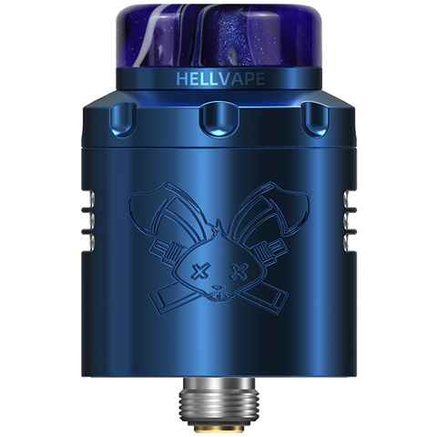 Hellvape Dead Rabbit RDA V3 Blue On White Background