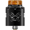 Hellvape Dead Rabbit RDA V3 Matte Black On White Background