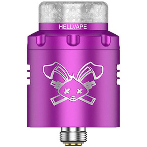 Hellvape Dead Rabbit RDA V3 Purple On White Background