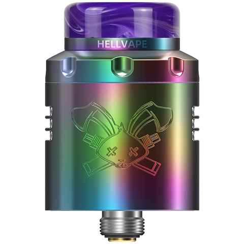 Hellvape Dead Rabbit RDA V3 Rainbow On White Background