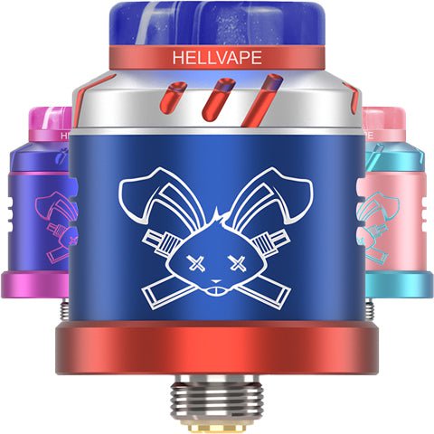 Hellvape Dead Rabbit Solo RDA 6th Anniversary Edition On White Background