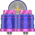 Hellvape Dead Rabbit Solo RDA 6th Anniversary Edition Blue Purple On White Background