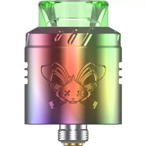 Hellvape Dead Rabbit Solo RDA Rainbow On White Background