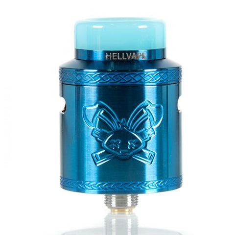 Hellvape Dead Rabbit V2 RDA Blue On White Background