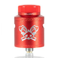 Hellvape Dead Rabbit V2 RDA Red On White Background