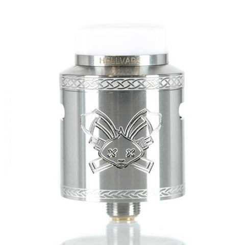 Hellvape Dead Rabbit V2 RDA Stainless On White Background