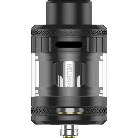 Hellvape Fat Rabbit 2 Subohm Tank Matte Full Black On White Background