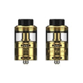 Hellvape Fat Rabbit RTA 28mm Gold On White Background