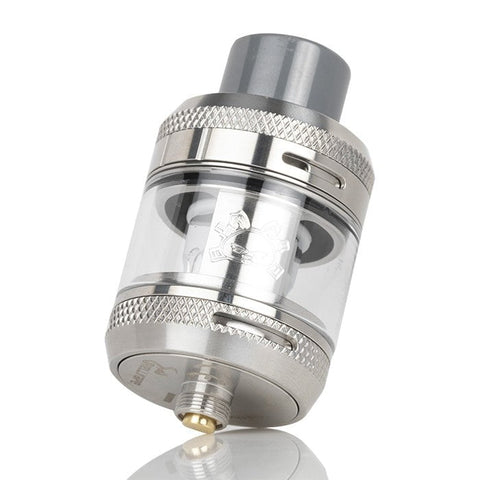 Hellvape FAT RABBIT Sub-Ohm Tank by Vapin Heathen Stainless On White Background