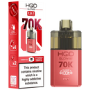 HQD Glow Air 70k Vape Kit Cherry Ice & Strawberry Raspberry Cherry Ice