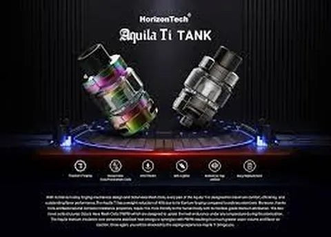 HorizonTech Aquila Ti Tank On White Background