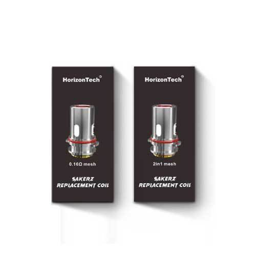 HorizonTech Sakerz Replacement Coils Mesh 0.4ohm On White Background