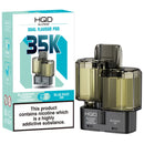 HQD Glow Air 35K Prefilled Replacement Pods Blueberry Cherry Cranberry & Blue Razz GB
