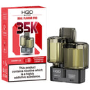 HQD Glow Air 35K Prefilled Replacement Pods Cherry Ice & Strawberry Raspberry Cherry Ice