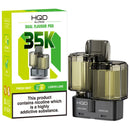 HQD Glow Air 35K Prefilled Replacement Pods Fresh Mint & Lemon Lime